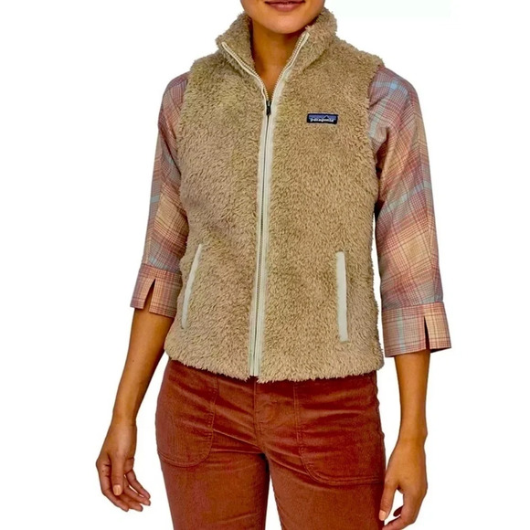 Patagonia women’s Los Gatos fleece‎ vest Small - Picture 1 of 8